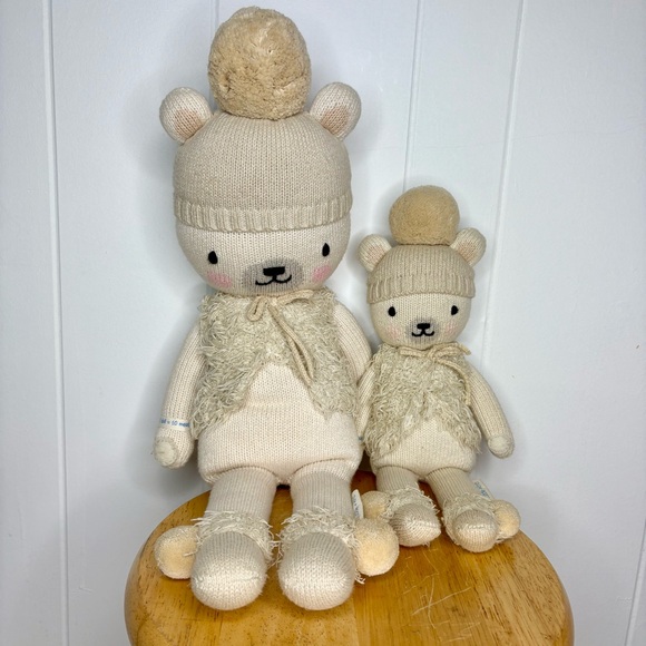 CUDDLE + KIND Stella the Polar Bear SET Big and Small...